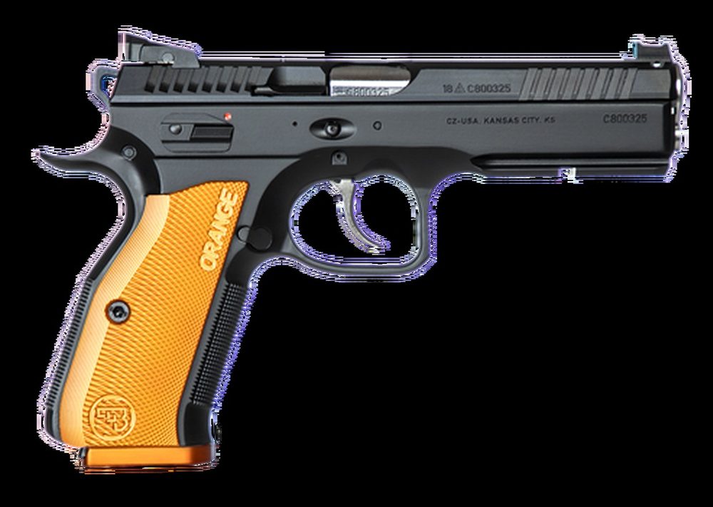 CZ SHADOW II ORANGE 9mm 4.9" Barrel Aluminum Grips 17RD Mag