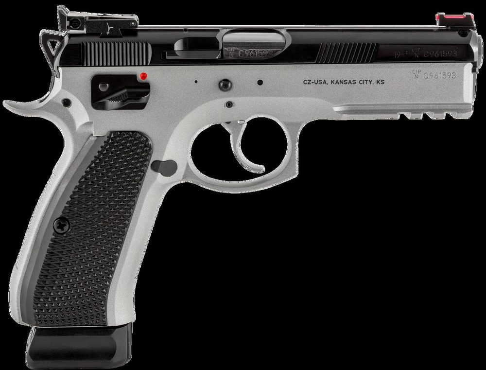 CZ SP-01 Shadow Custom 9mm, Dual Tone Gray & Black, 19rd