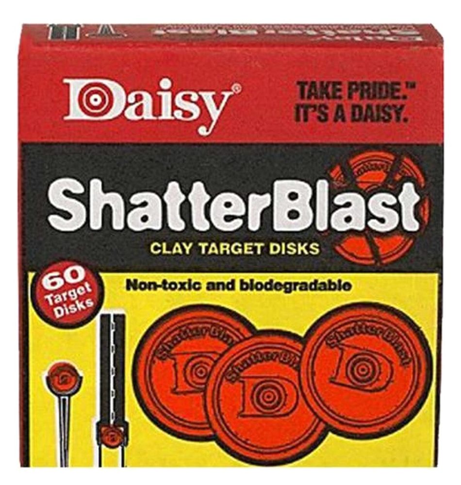 Daisy 60 Count 2" ShatterBlast Clay Target 60 pack