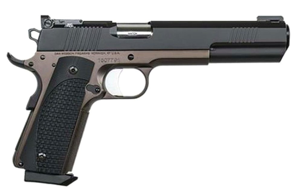 Dan Wesson Bruin 10mm, 6.3", 8rd, Bronze Finish, Wood Grip, Adjustable Tritium/Fiber Optic Sights