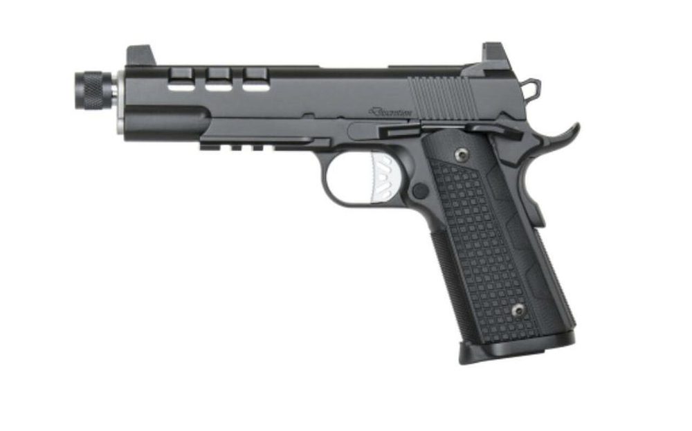 Dan Wesson Discretion 1911 45 ACP, Black 5.75" Threaded Barrel 8 rd Mag