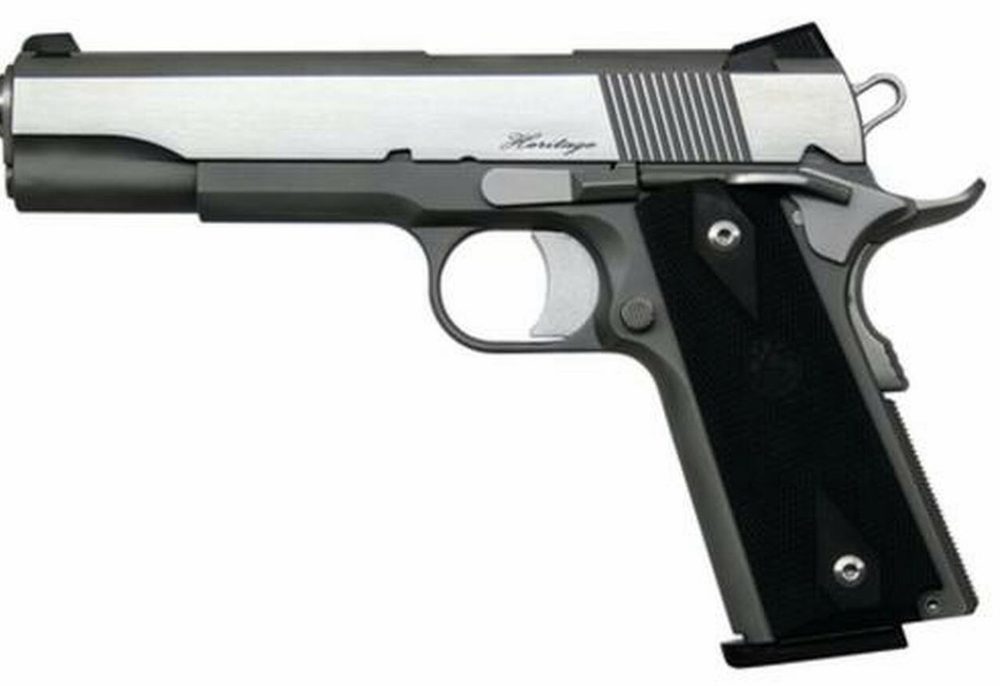 Dan Wesson Razorback RZ-45 Heritage 45 ACP, SS, Night Sights, 8rd