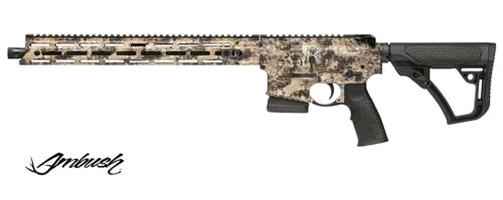 Daniel Defense DDM4 Ambush .300 Blackout, 16" Barrel, 6-Position Black Stock, Kryptec Highl55ander,, rd, 5 rd