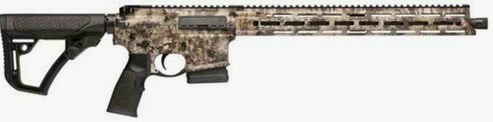 Daniel Defense DDM4 AMBUSH AR-15 5.56/223, 18" Threaded Barrel, Krypton Highlander Camo, 10rd Mag