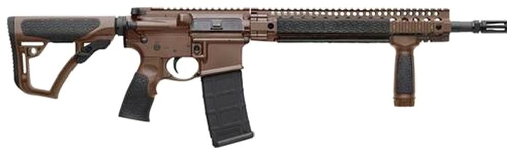 Daniel Defense DDM4 Carbine v5 S 5.56mm NATO 14.5" Barrel, Extended DD Flash Suppressor Cerakote Finish 30 Rd Mag