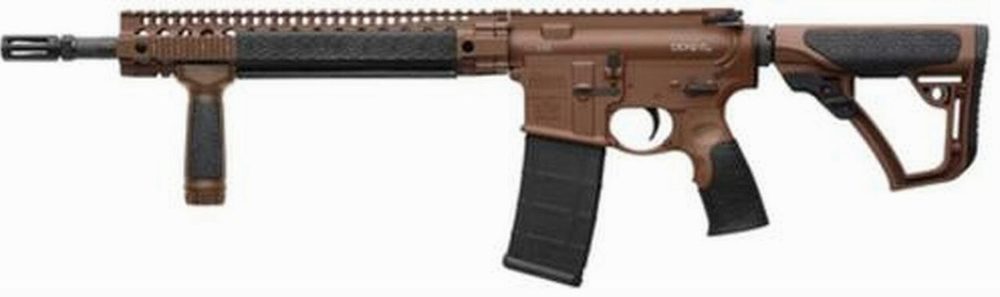 Daniel Defense DDM4 v5 5.56mm,14.5" Barrel With Extended DD Flash Suppressor (Total Barrel 16"), Mil Spec + Cerakote Finish, 32rd