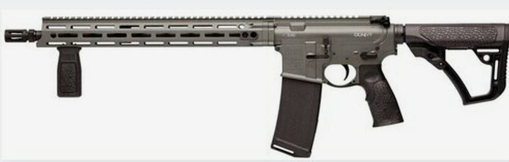 Daniel Defense DDM4 V7 California Compliant, .223/5.56mm, 16", Deep Woods Green Cerakote, 30rd