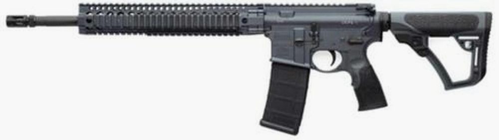 Daniel Defense M4 V5 AR-15 5.56/223 16" Chrome Lined Barrel Mid-Length Gas System 12" DDM4 Rail, Tornado (Gray) Cerkote Finish