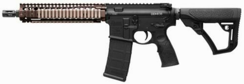 Daniel Defense MK18 SBR 5.56 10.3" Barrel Flat Dark Earth RISII MK18 Handguard 30 Rd Mag, All NFA Rules Apply