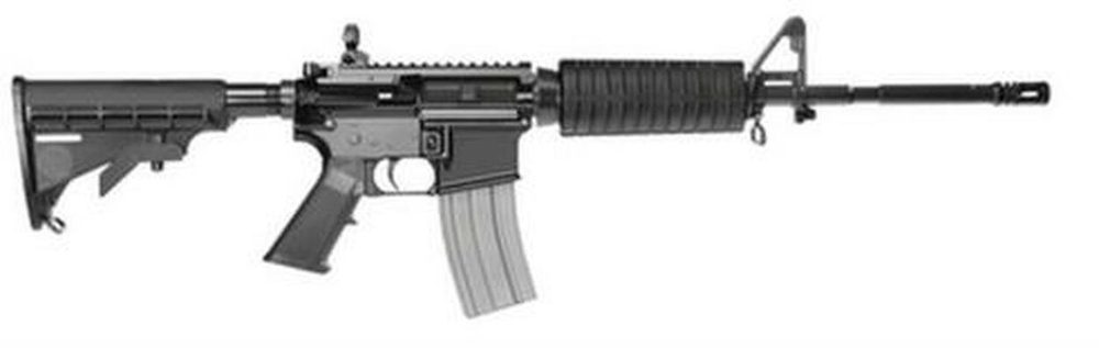 Del-Ton DEL-TON Extreme Duty 316 5.56/223 16" Carbine, Troy Folding Rear Sight Collapsible Stock, 30 Rnd Mag