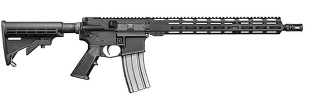 Del-Ton Sierra 316L 223/5.56, 16" Barrel, 15" M-LOK Rail, Black, 30rd Mag