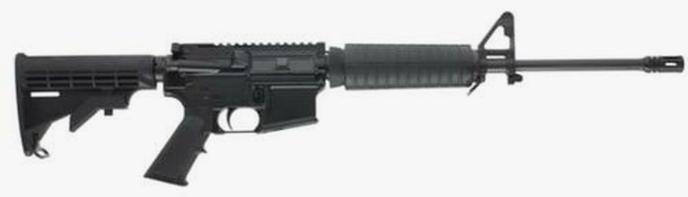 Delton Inc. 16" Barrel M4 AR-15 Rifle, 5.56 Caliber 30 Round Magazine A2 Flash Hider
