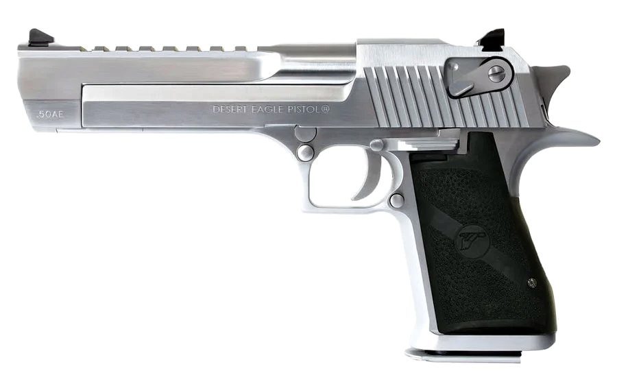 Magnum Research Desert Eagle 50 AE Mark XIX Brushed Chrome Pistol