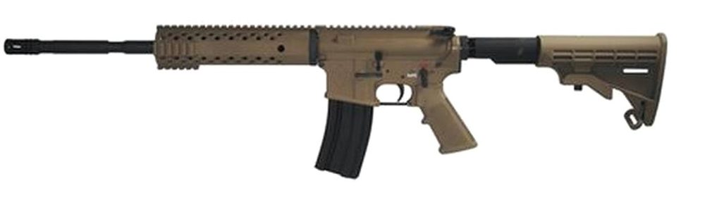 Diamondback DB-15, 5.56, 30 Rnd, Flat Dark Earth, 16" 1:9 Twist Barrel