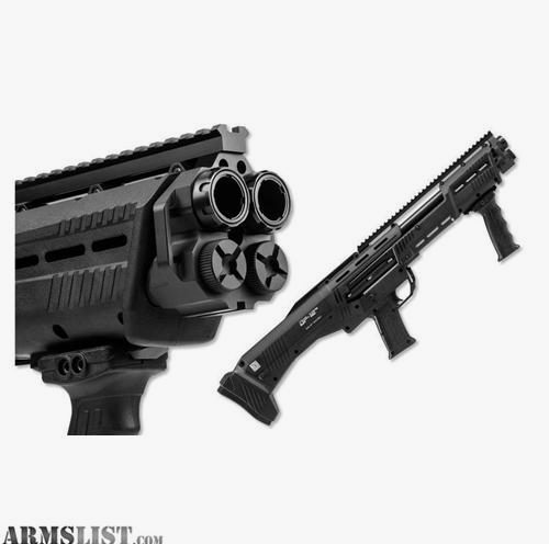 DP-12 12 Gauge Double Barrel Pump Shotgun