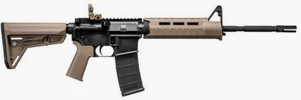 DPMS MOE Warrior 223/5.56, 16", Magpul MOE SL Flat Dark Earth Stock, 30rd