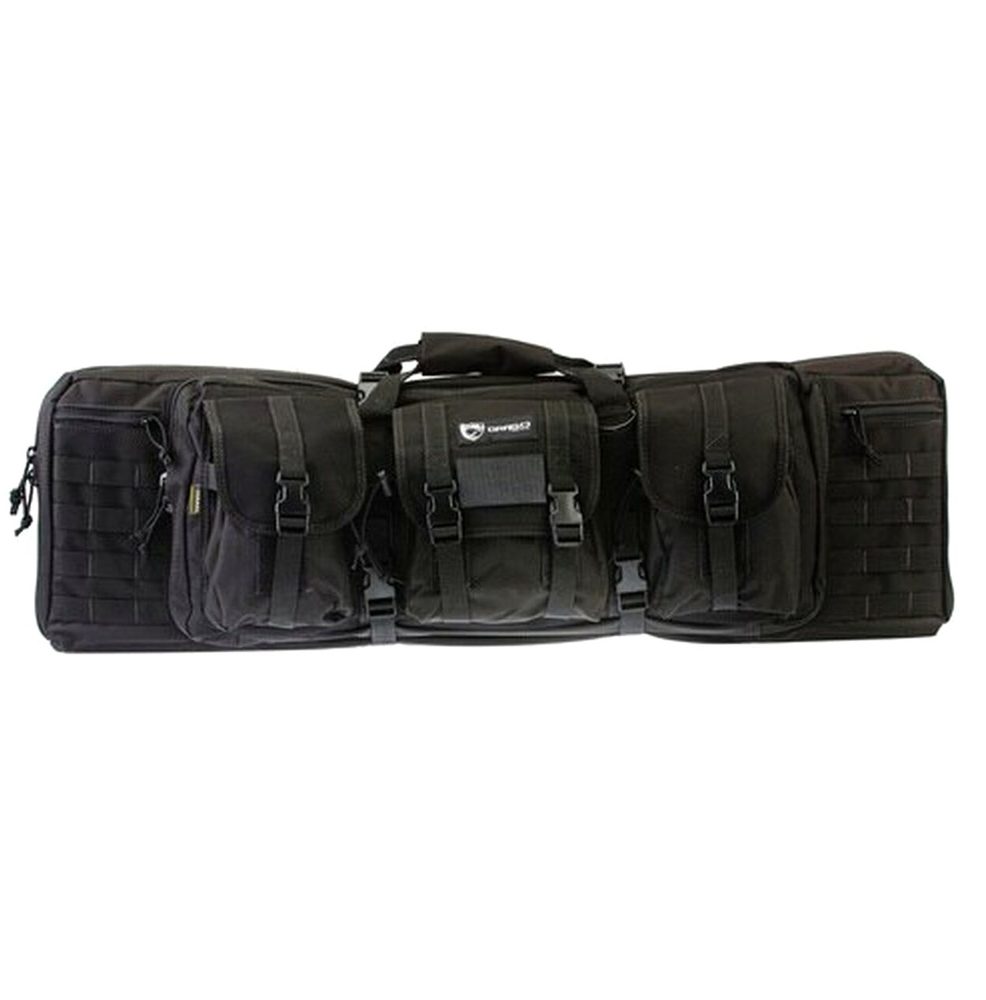Drago Gear 12-301BL Tactical Double Gun Case 36" 600D Polyester Black