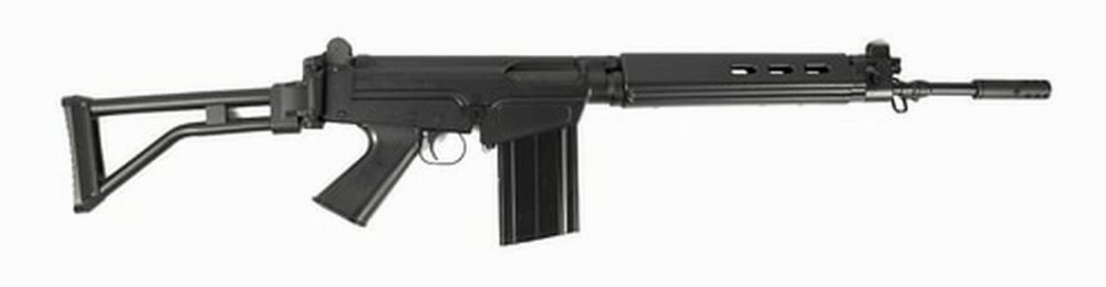 DS Arms, SA 58 Para Congo 308 Win 18" Barrel, Black, Folding Adjustable Sights, 20Rd, Type 1 Receiver