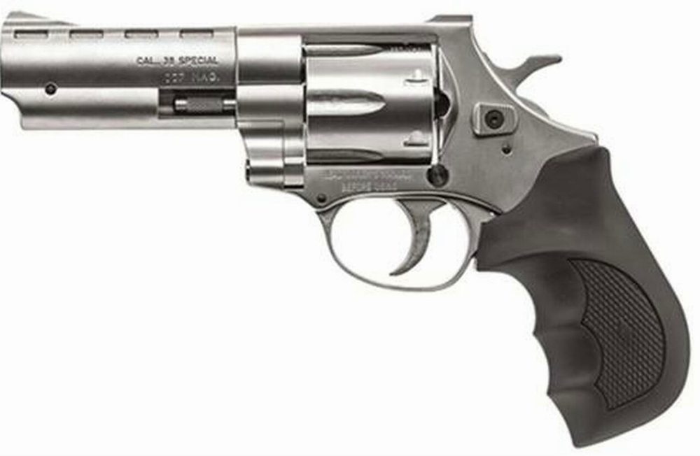 EAA Windicator, .357 Magnum, 4" Barrel, 6rd, Steel Frame, Nickel Finish
