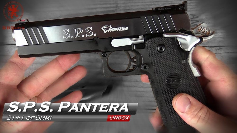 Metro Arms SPS Panter 9mm Blue 21-Round