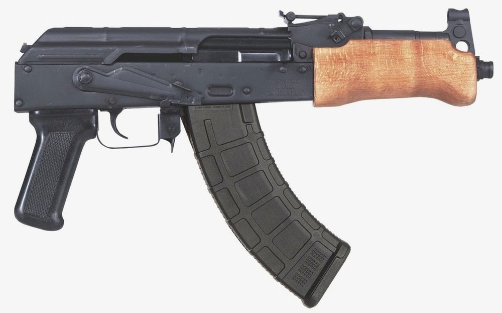 F.A. Cugir Mini Draco AK-47 Pistol Minor Cosmetic Blemish 762X39, 7.75" Barrel, Polymer Grip, Wood Furniture, 1-30 Rd Mag