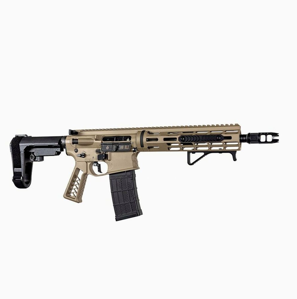 Falkor Phantom AR-15 Pistol FDE 5.56/223 10.5" Barrel SBA3 Brace 30rd Mag
