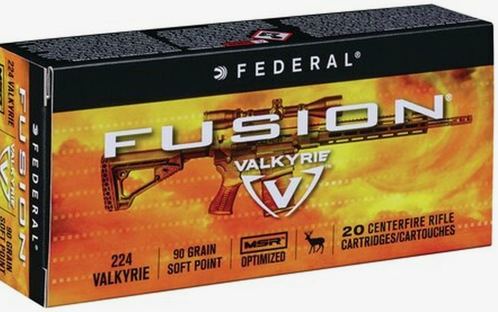 Federal 224 Valkyrie 90gr Fusion 20rd Box