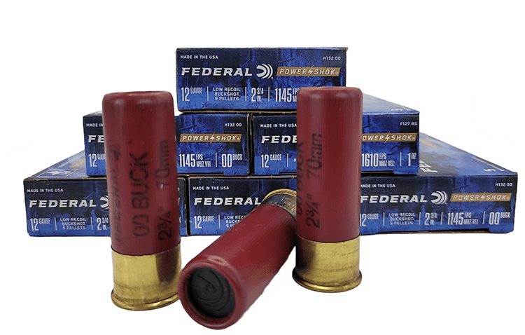 Federal Power Shok Buckshot 12 Gauge