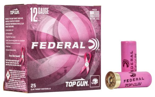Federal Top Gun Sporting 12 Ga 2.75" 1oz 8 Shot 1250 FPS 25rd Box