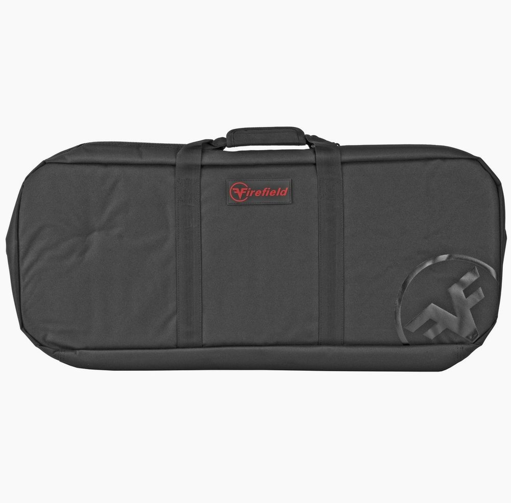 Firefield Carbon Series, Covert SBR/AR-15 Pistol Case, Black, 28"x3"x11" Velcro Adjustable Strap