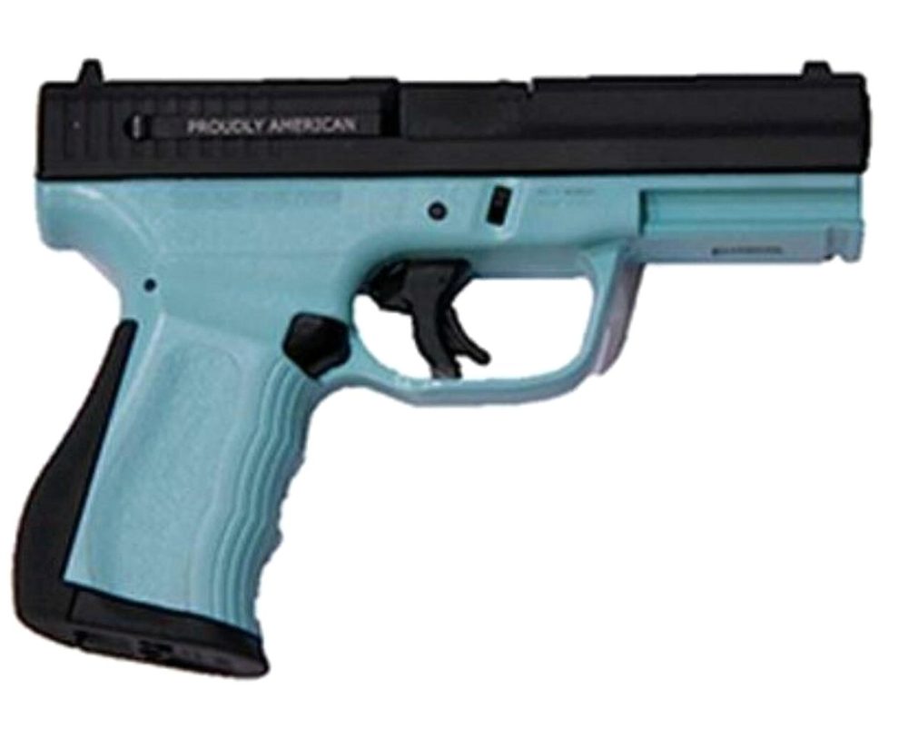 FMK 9C1 G2 9mm 4" Barrel Tiffany Blue Frame 14rd Mag