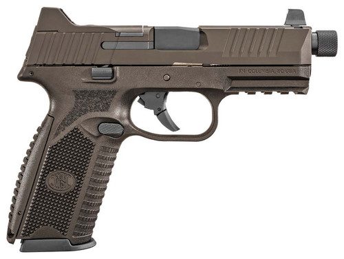 FN 509 Tactical 9mm, 4.5" Threaded Barrel, Bronze Cerakote, 24rd
