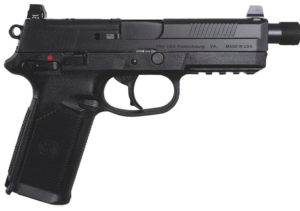 FN FNX-45 Tactical 45 ACP 5.3" Threaded Barrel, Night Sights, 15rd Mag