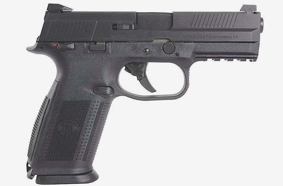 FNS-40 Longslide 40 S&W Striker-Fired Pistol with Night Sights