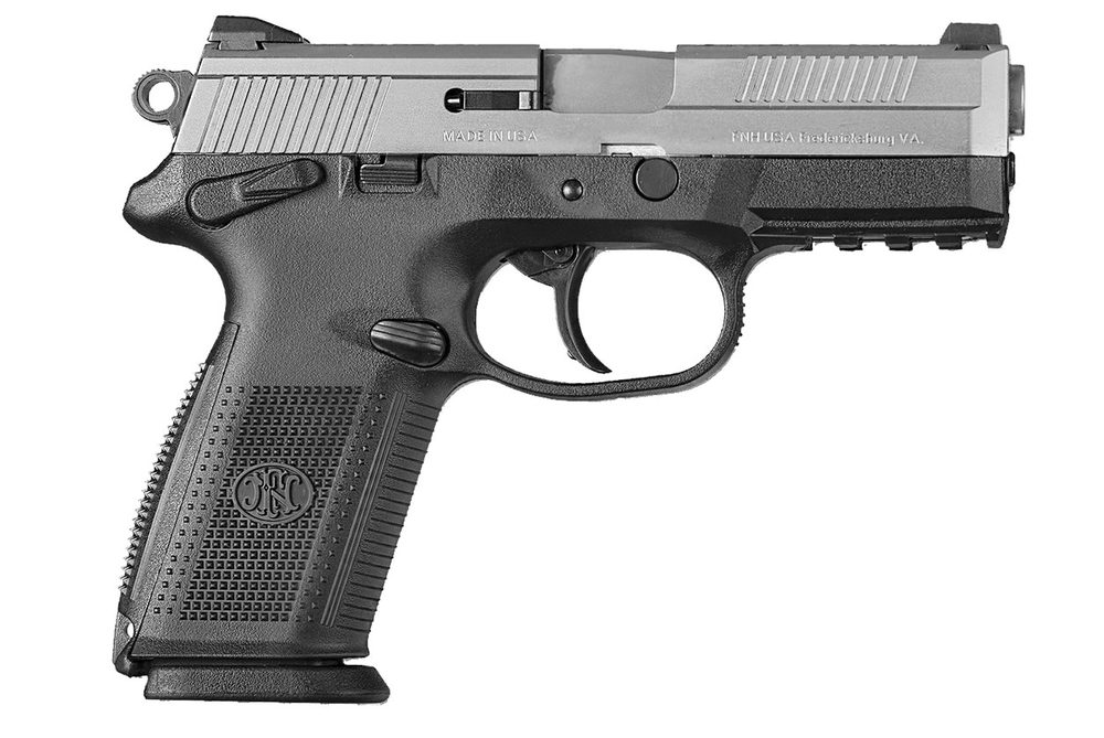 FNX-40 40 S&W DA/SA Pistol with Stainless Slide and Night Sights