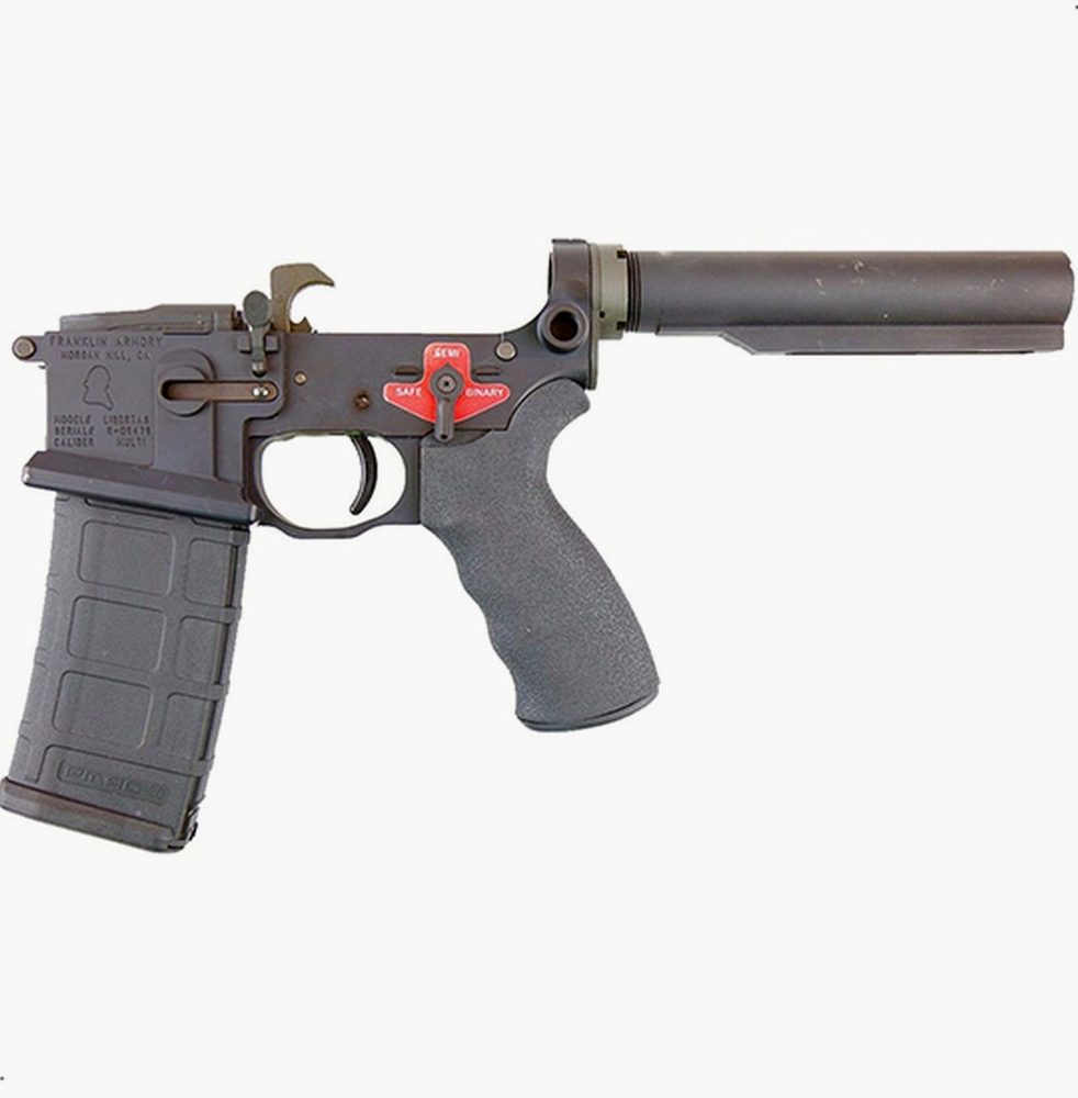 Franklin Armory Libertas Complete AR-15 Billet Lower W/ Franklin BFSIII Binary Firing System