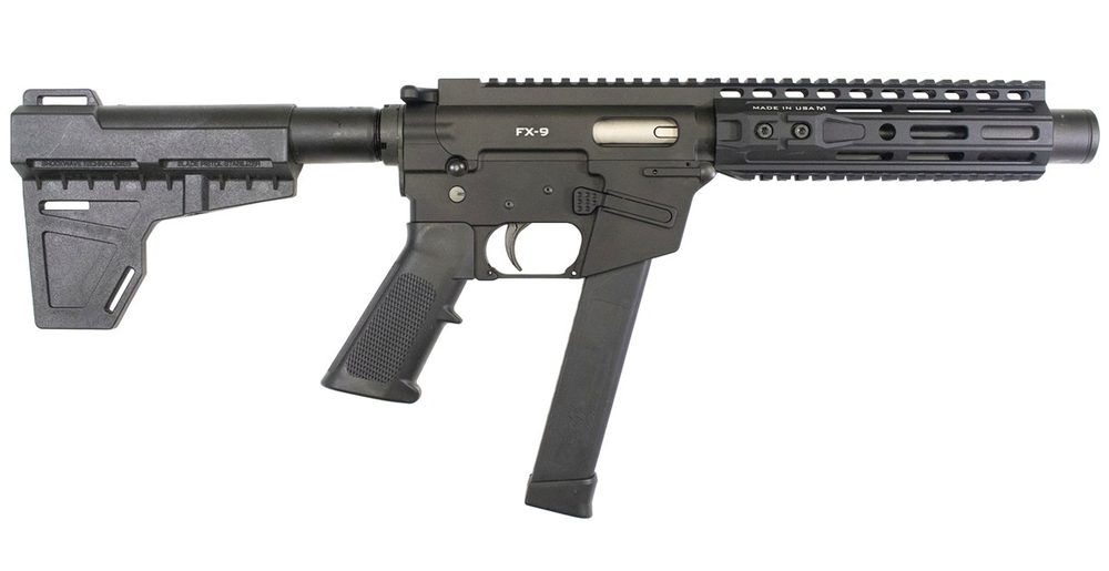 Freedom Ordnance FX-9 9mm AR-Style Pistol with Stabilizing Arm Brace