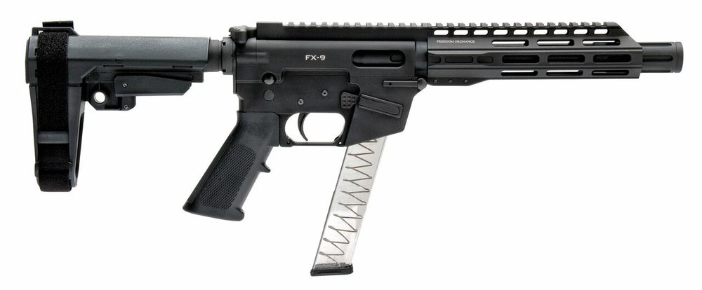 Freedom Ordnance FX-9P8 9mm Pistol with SBA3 Brace