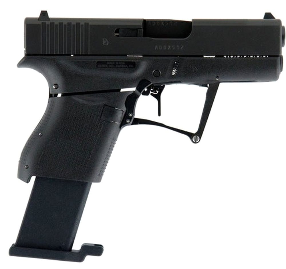 Full Conceal M3S G43 Foldable Sub-Compact Pistol, 9MM, 3.39" Barrel, Fixed Sights, Glock 43 Slide 8rd Mag