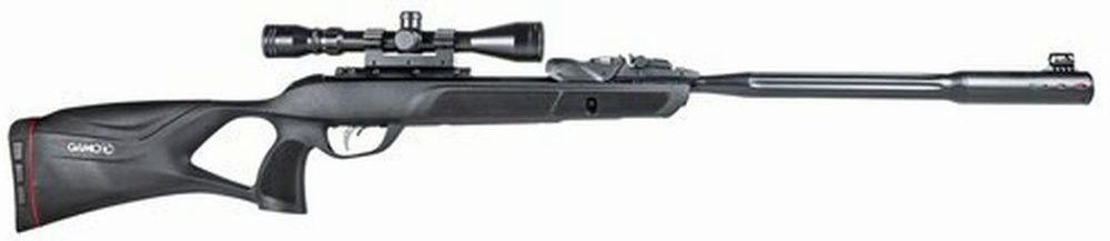 Gamo Swarm Fusion 10X Gen2, .177 Pellet, 1300 Feet Per Second, 20.5" Barrel, 3-9x40 Scope, Black Color, Synthetic Stock, 10Rd