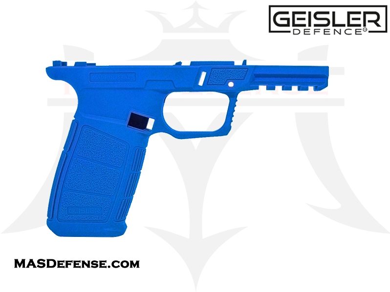 Geisler Defence 80% 19X V2 Pistol Frame Kit with Rails and Jig - Dark Blue