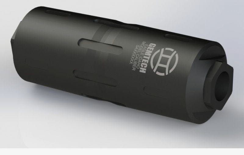 Gemtech - Aurora-II - 9x19mm Sound Suppressor