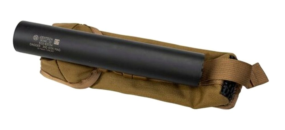 Gemtech Dagger Suppressor, .300 Win Mag, 8.8", 5/8-24, Black, DISPLAY MODEL