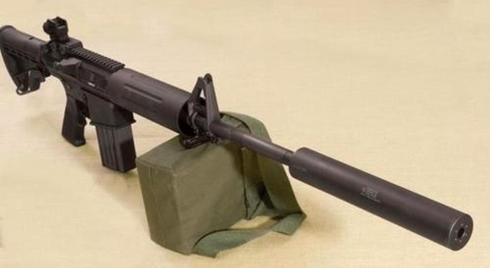 Gemtech HVT .308/7.62mm Suppressor, 7.5", Thread Mount, 5/8-24 TPI
