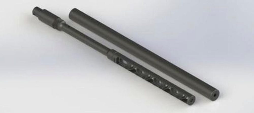 Gemtech MIST-22 10/22 Intregral Suppressed Barrel for Ruger 10/22, Direct Fit