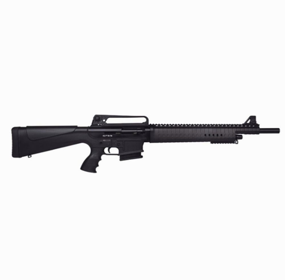 Gforce GF99 AR Type Semi Auto Shotgun 12 Ga, 20" Barrel, Black, 5rd