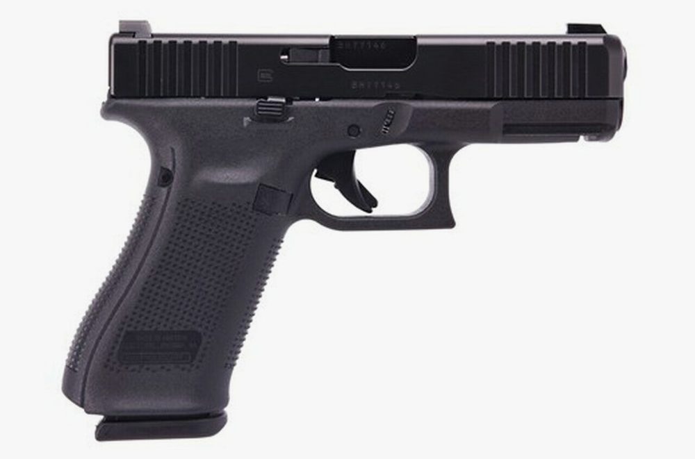 Glock 17 Gen5 9mm Full-Size Pistol with Front Serrations