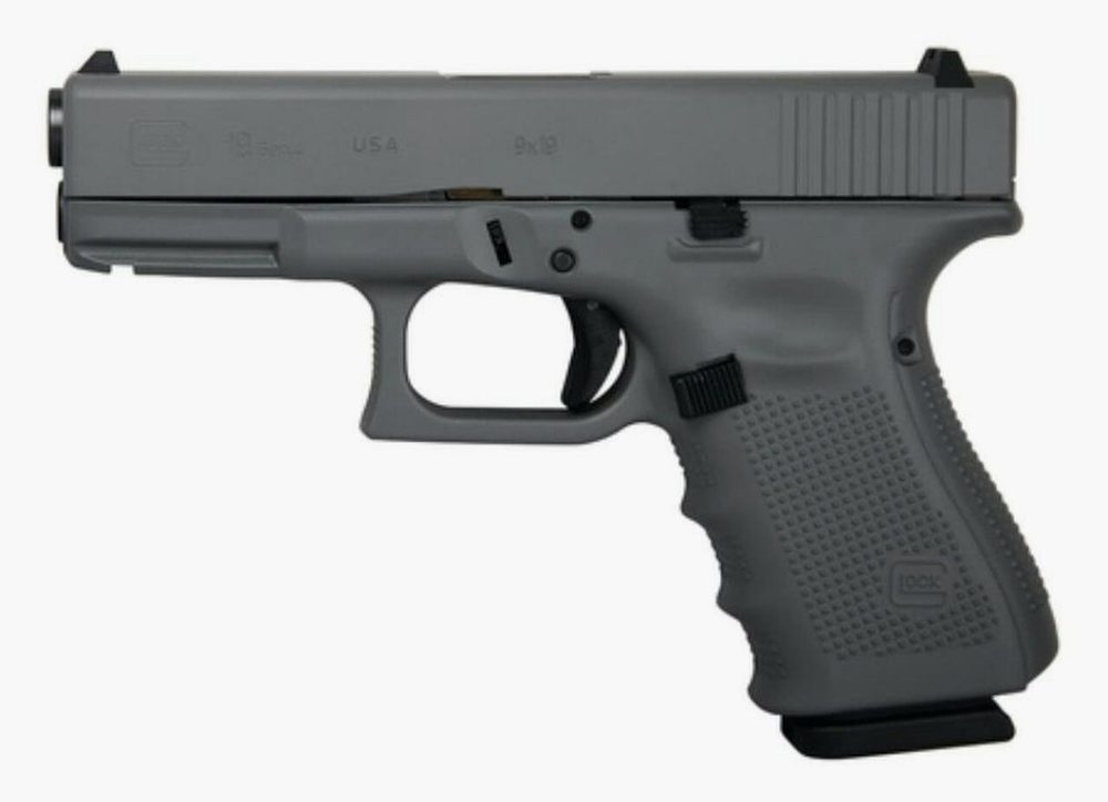 Glock 19 Gen4 9mm 4" Barrel Cerakote Elite Concrete Finish USA Made 15rd Mag