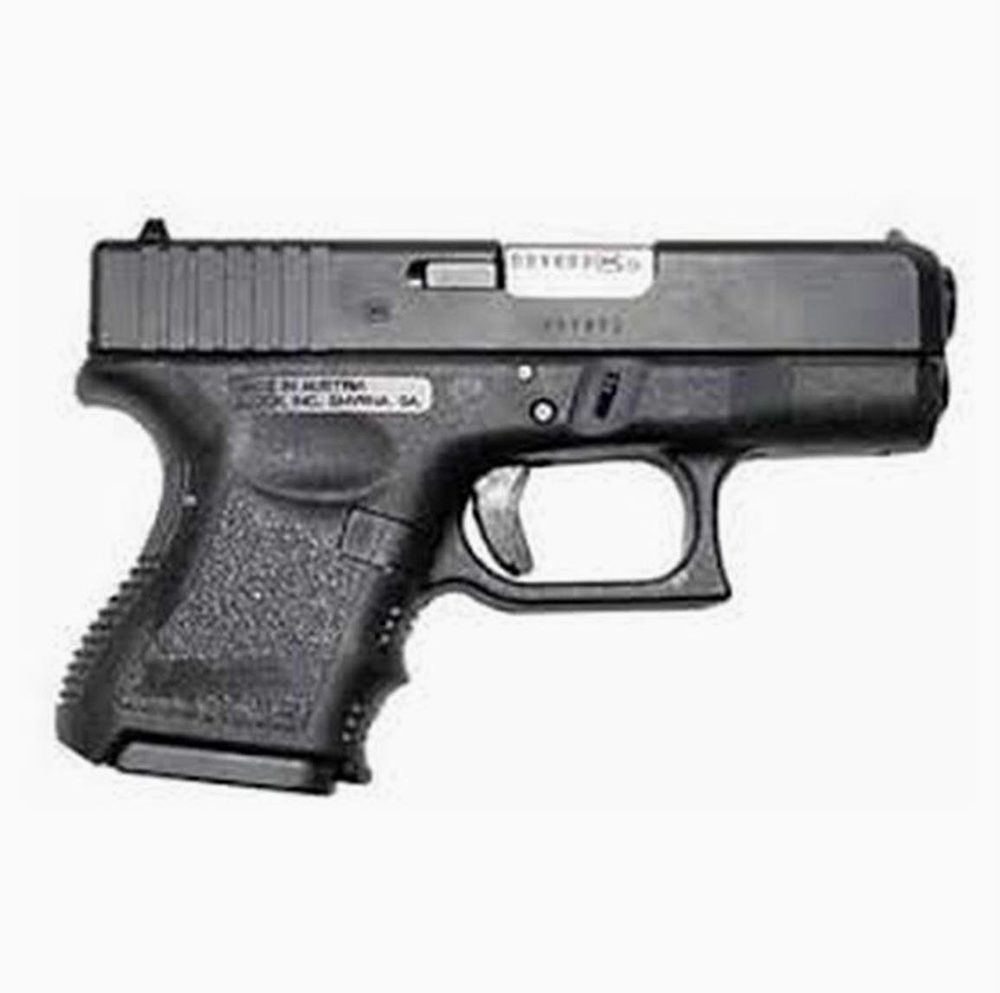 Glock, 26, Semi-automatic, Striker Fired, Sub-Compact, 9mm, 3.43", Black, 10Rd, 2 Mags, Fixed Sights, Polymer, Matte
