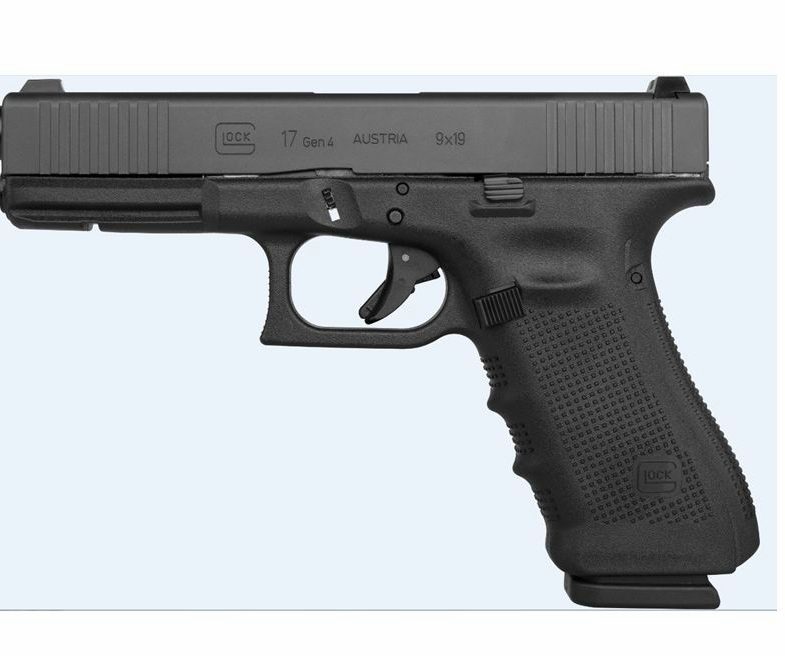 Glock G17 Gen3 AUS 9mm, 4.48" Barrel, Fixed Sights, Black, 17d